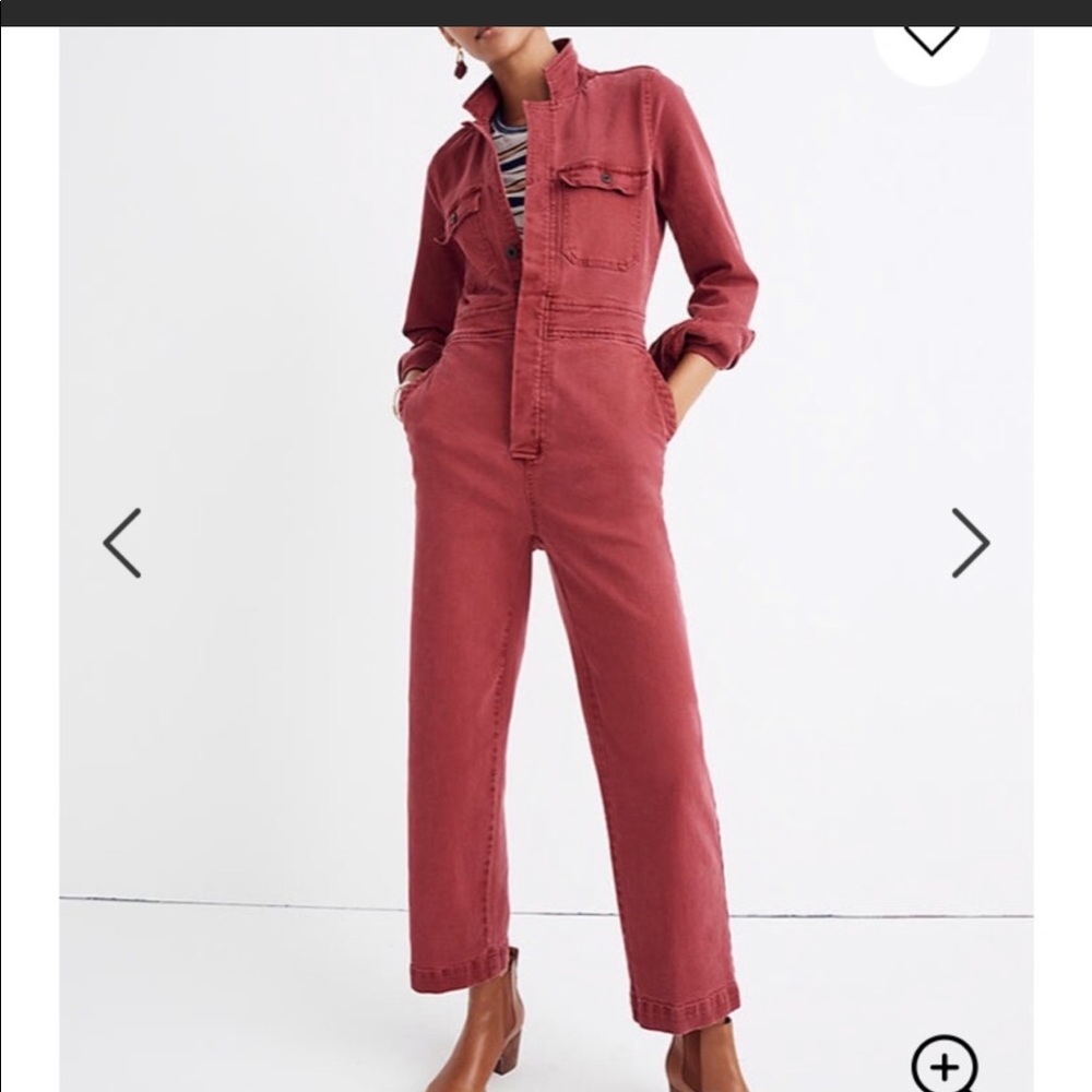 Madewell garment-dyed coverall jumpsuit 00